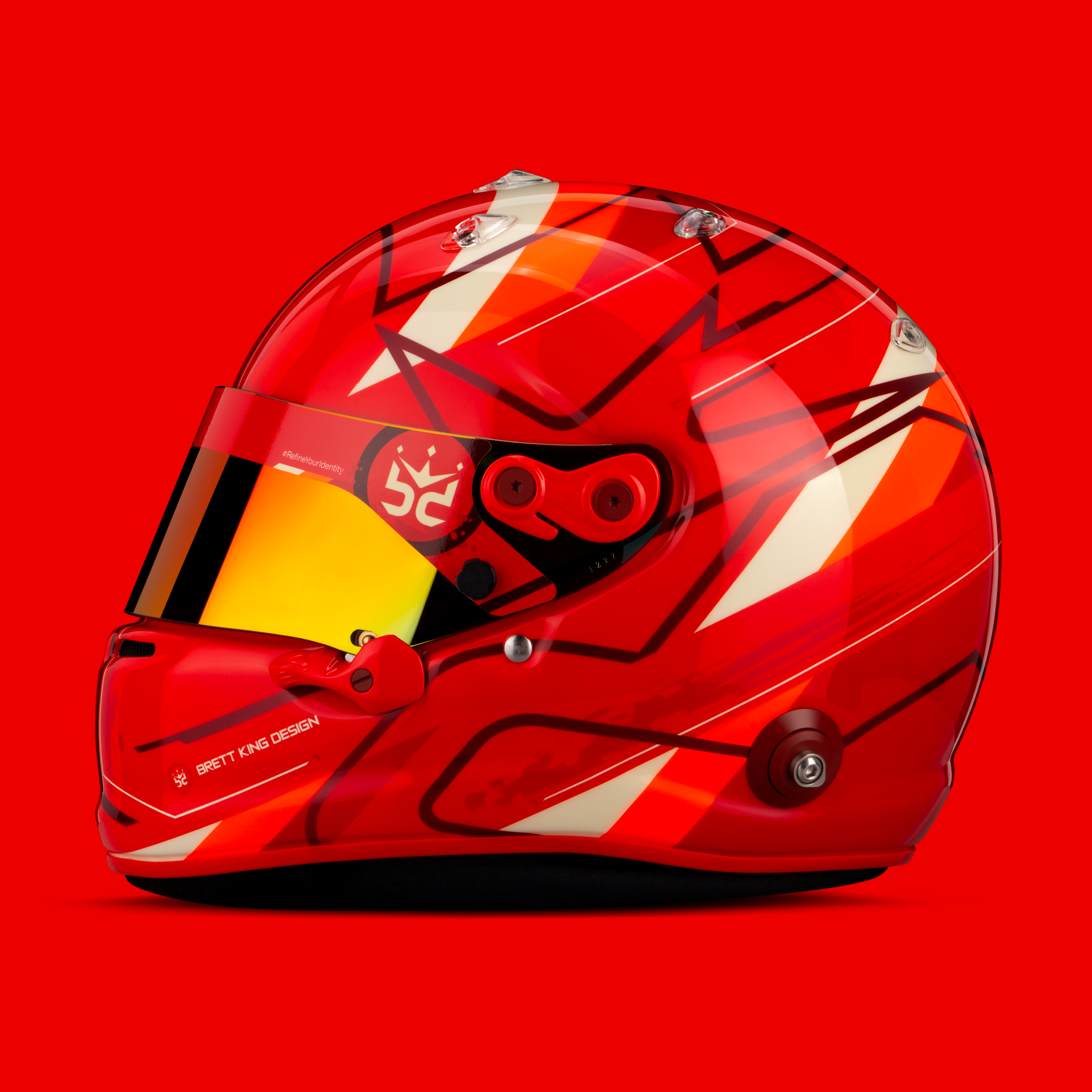 arai brett king helmet BKD X ARAI GP7